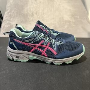 ASICS Gel-Venture 8 Running Shoes Women's 11 Blue Athletic Sneaker